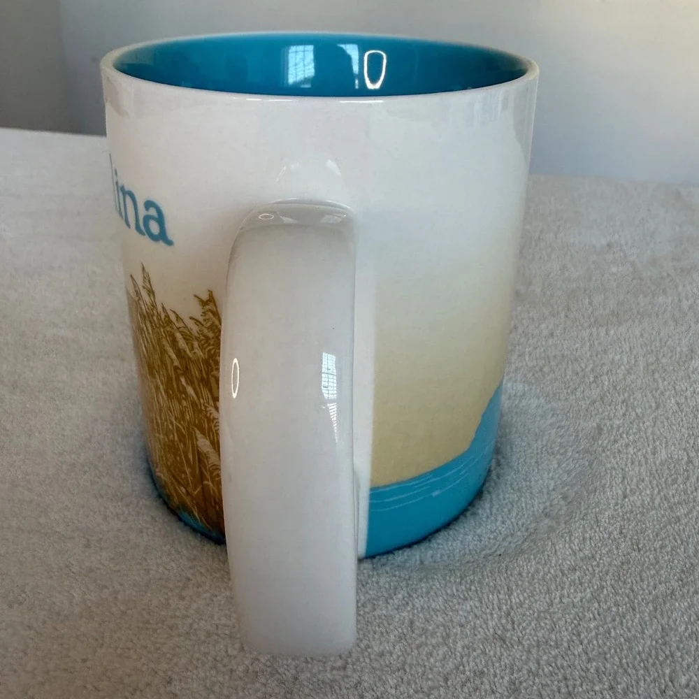 Starbucks 3010 North Carolina Collector's Series Coffee Mug 16oz Coastal Retired